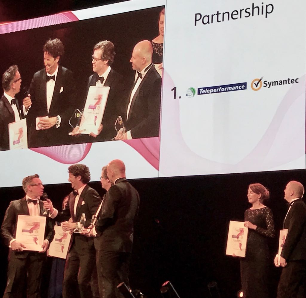 Symantec en Teleperformance winnen Partnership Award